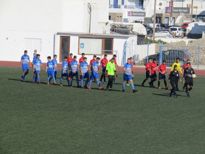 2-2 η Κ16 του ΑΟ ΜΥΚΟΝΟΥ