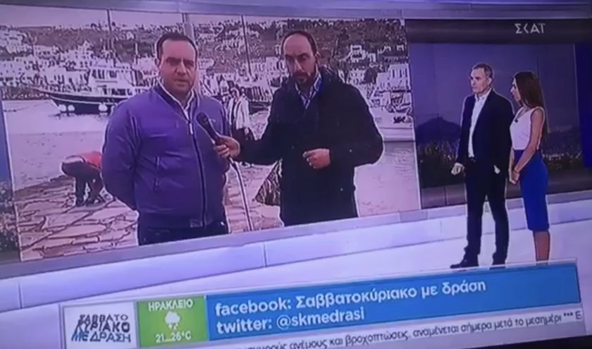 Ο δήμαρχος στον ΣΚΑΙ για τις καιρικές συνθήκες