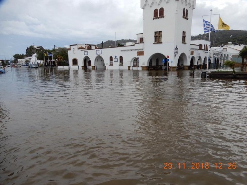Εικόνες Αποκάλυψης στην Πάτμο μετά την βροχή