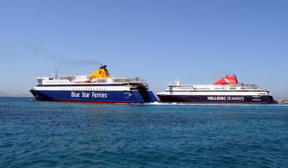 Νέα Έκτακτα δρομολόγια για Κυκλάδες από την Blue Star Ferries