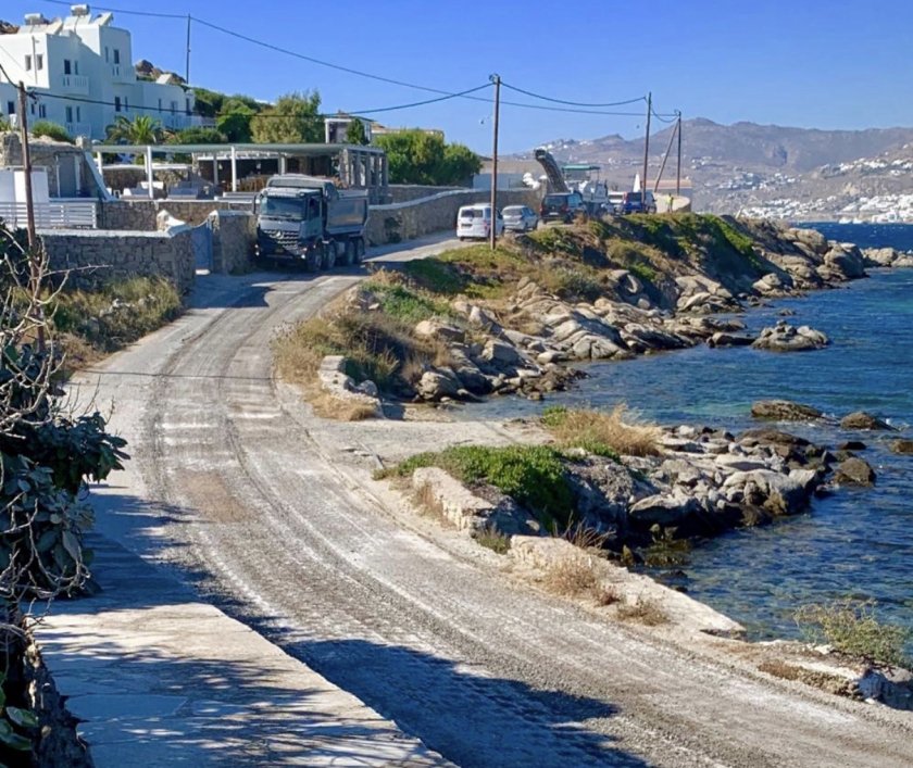 Ασφαλτοστρώσεις από τα Χουλάκια μέχρι το Φανάρι