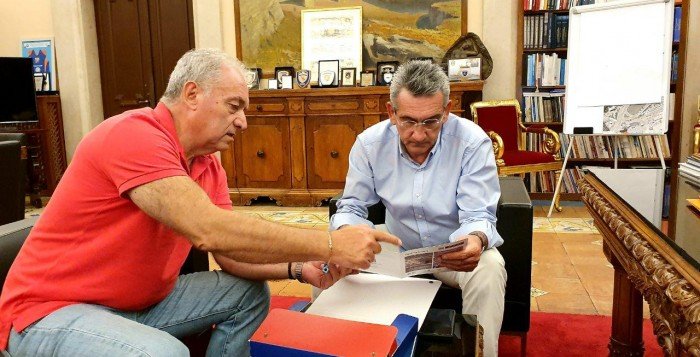 Με τον πρόεδρο του ΟΑΣΠ ο Χατζημάρκος
