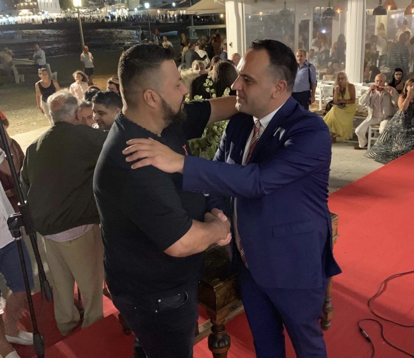 Ο «mister ανακύκλωση» στην τελετή ορκωμοσίας του Δήμου Μυκόνου