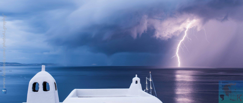 Σφοδρές καταιγίδες, χαλάζι και χιόνια τις επόμενες ώρες