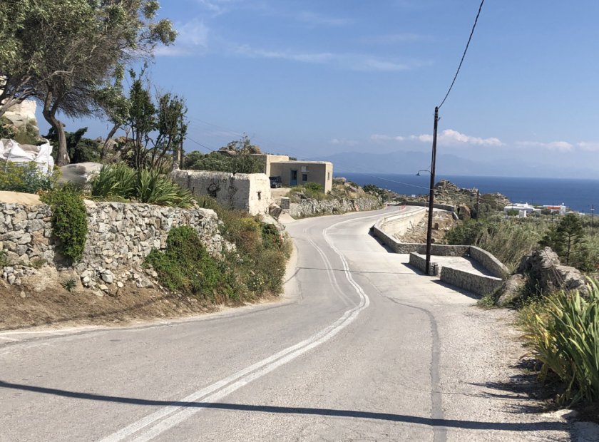 Μελέτη βελτίωσης Επαρχιακού Οδικού Δικτύου Νήσου Μυκόνου
