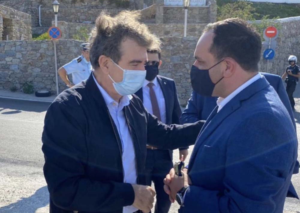 Ο Κουκάς δείχνει να κερδίζει το μεγαλύτερο στοίχημα της θητείας του μέχρι τώρα αυτό της ασφάλειας της Μυκόνου