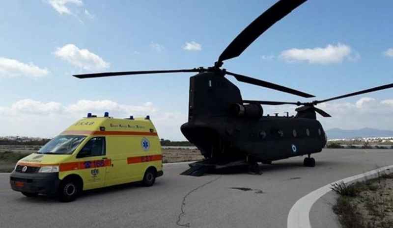 Αεροδιακομιδή ασθενούς από την Μύκονο στην Ελευσίνα