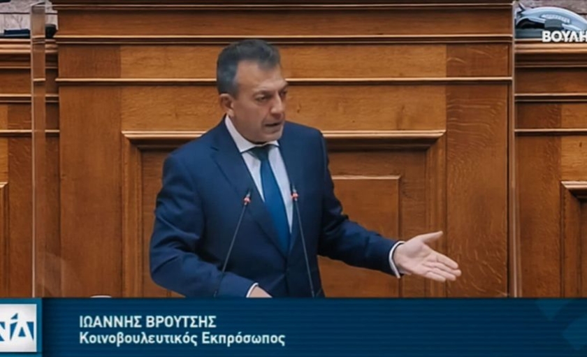 Ομιλία του Γιάννη Βρούτση στην πρόταση δυσπιστίας που κατέθεσε ο ΣΥΡΙΖΑ