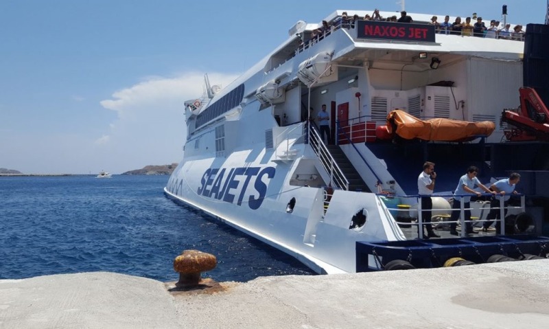 Νέα αλλαγή πλοίου στην ενδοκυκλαδική γραμμή – Αναλαμβάνει το Naxos Jet