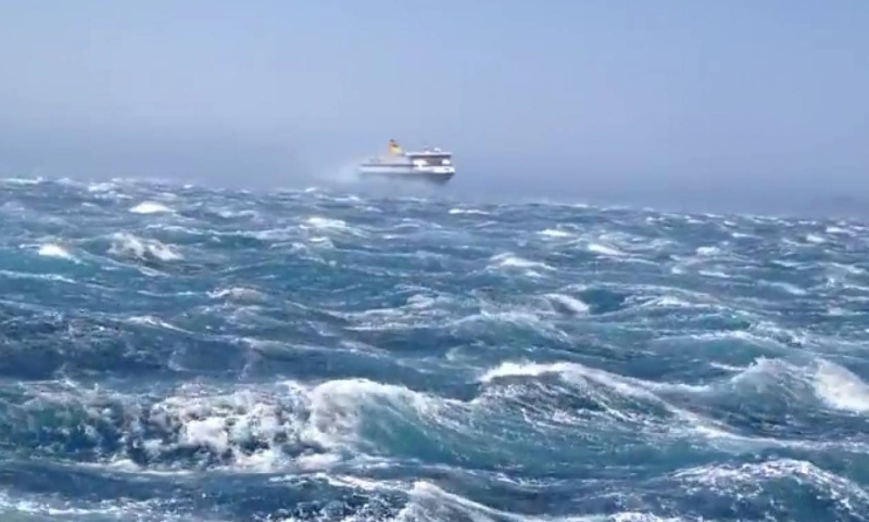 Δελτίο θυελλωδών ανέμων από το Λιμεναρχείο της Μυκόνου