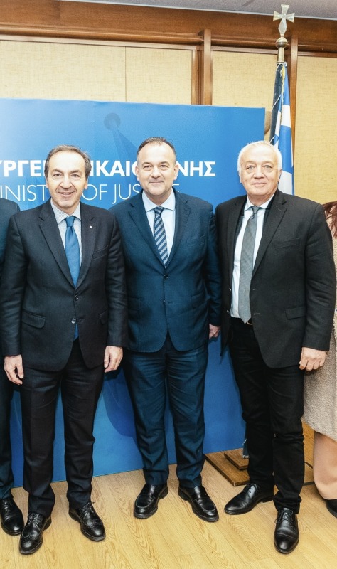 Συμμετοχή σε σύσκεψη υπό τον υφυπουργό δικαιοσύνης κο Ιωάννη Μπούγα – Αναμόρφωση εθνικού δικαστικού χάρτη.