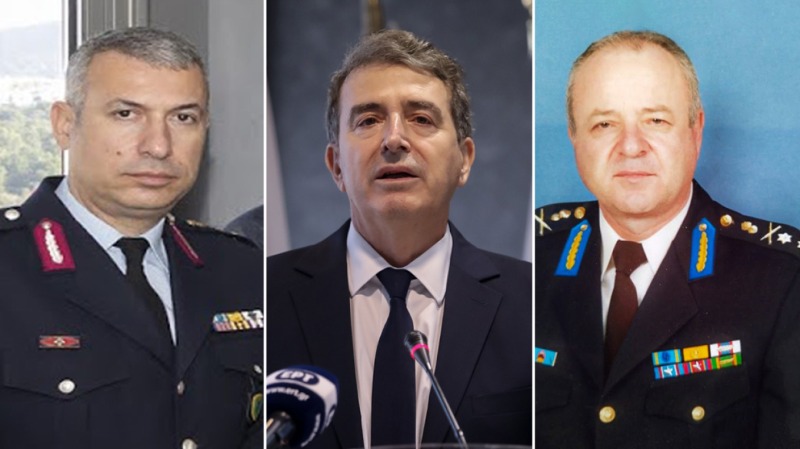 Αυτοί είναι οι νέοι αρχηγοί σε Ελληνική Αστυνομία και Πυροσβεστική