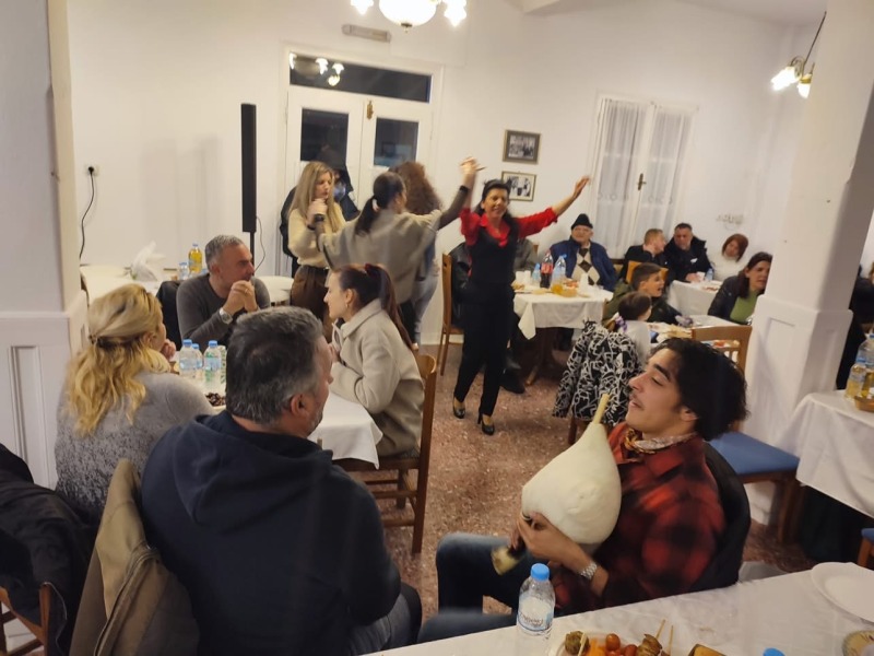 Ο Σύλλογος Γυναικών ΑΝΩΜΕΡΙΤΙΣΣΕΣ γιόρτασε την Τσικνοπέμπτη
