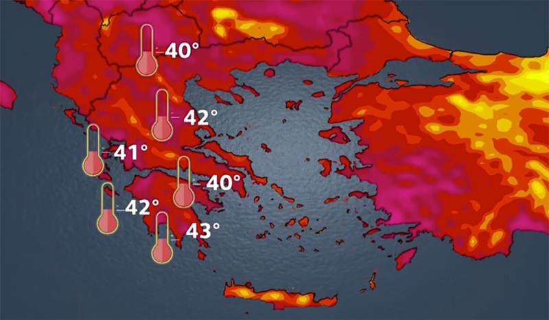 Καιρός: Ισχυρή προειδοποίηση μετεωρολόγων για επικίνδυνες συνθήκες – Αλλαγή του σκηνικού στις 10 Ιουλίου